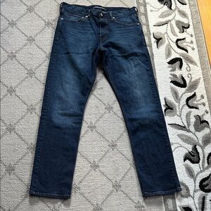 Calvin Klein Jeans Men's Dark Blue Straight Jeans